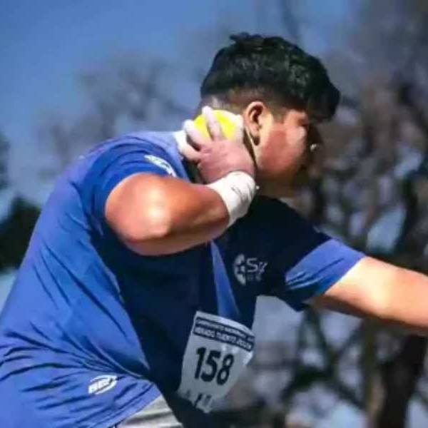 Orgullo salteño: Enrique Guaymás se consagró campeón nacional U18 en lanzamiento de bala