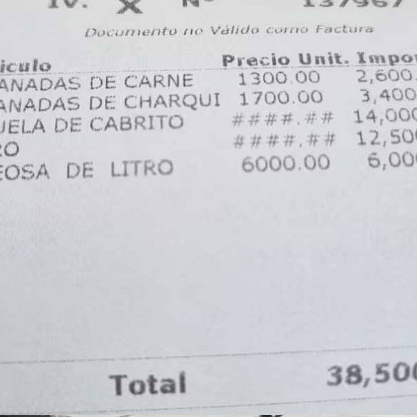 Un hombre pidió 4 empanadas, una cazuela y locro en un restaurante de Salta y se sorprendió: 