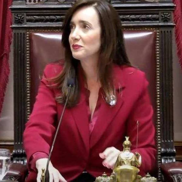La vicepresidenta Victoria Villarruel cerró el jardín de infantes y la guardería del Senado