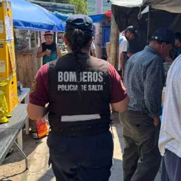 Aumentan los controles en la ciudad de Salta para erradicar la venta de pirotecnia sonora en toda la ciudad