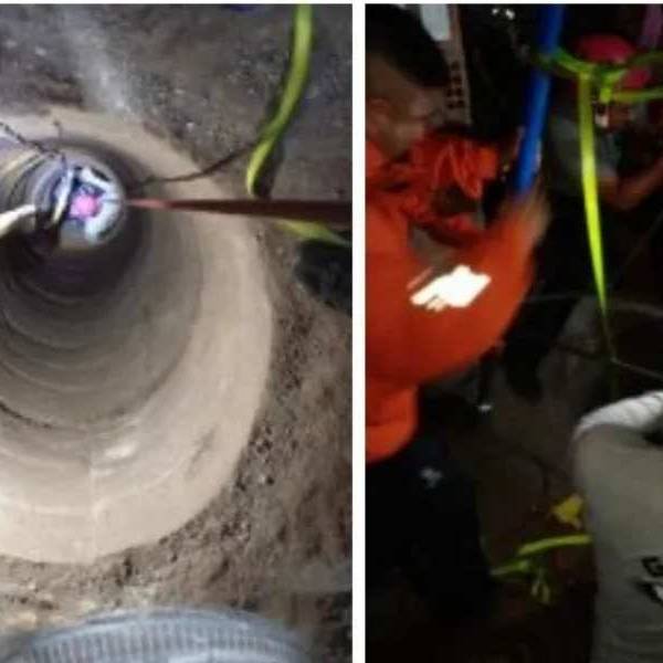 Un hombre se salvó de milagro en Cerrillos: Cayó a un pozo de 15 metros y sobrevivió