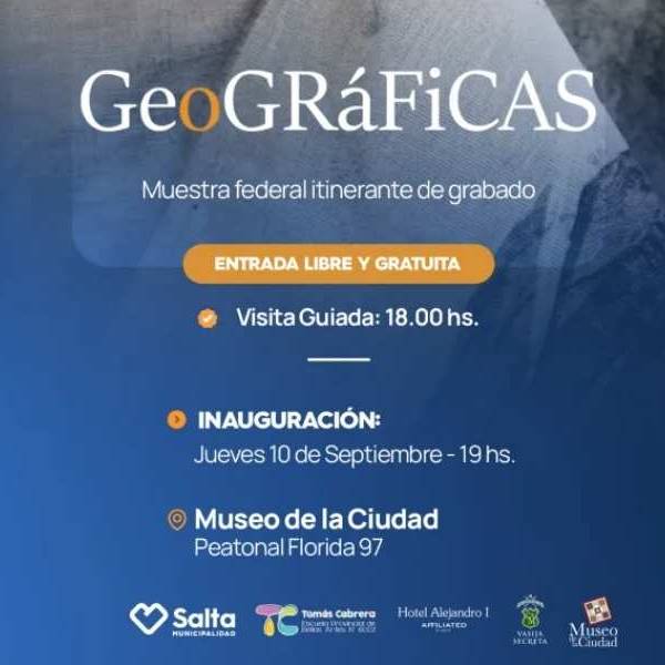 El Museo de la Ciudad inaugura la muestra itinerante de grabados «GeoGRáFiCAS»