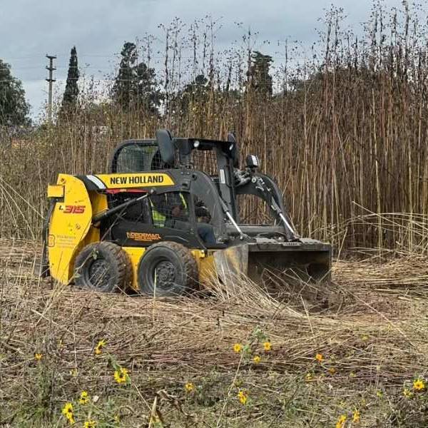 Por prevención la Municipalidad preparó zonas de cortafuego dentro del predio de la escuela Agrícola