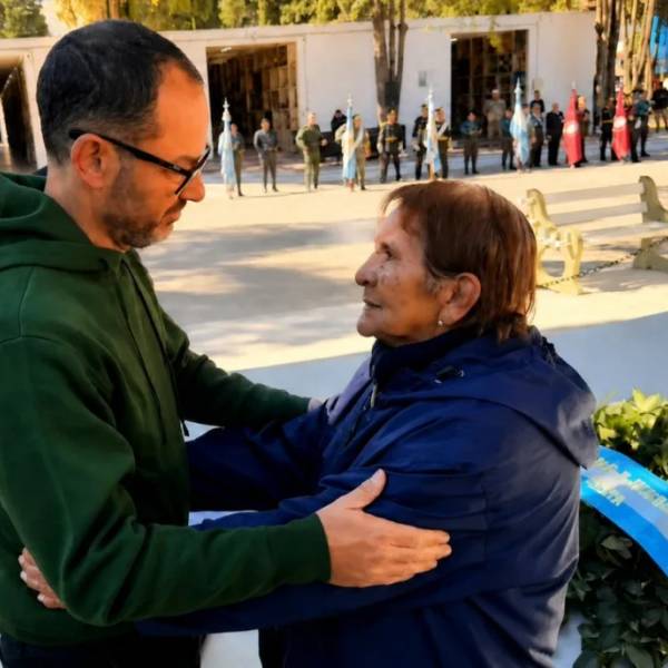 Justicia y memoria: 3 héroes de Malvinas descansan en un mausoleo