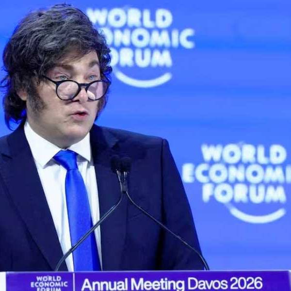 En Davos Milei aseguró que “El único sistema justo es el capitalismo de libre comercio. Lo es en lo ético y en lo moral”