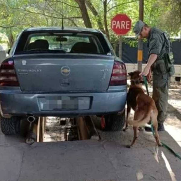 Viajaban con su hija por el norte de Salta y les encontraron 23 kilos de cocaína ocultos en el baúl
