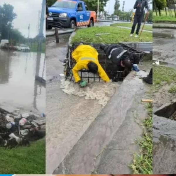 ¡No arroje basura en la vía pública! Salta en alerta meteorológica. Piden responsabilidad ciudadana ante las fuertes lluvias