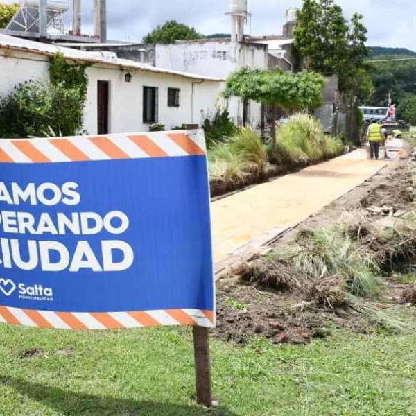 Para seguridad de los vecinos: En Mitre al 1.000 el Municipio cerró un canal pluvial que era a cielo abierto