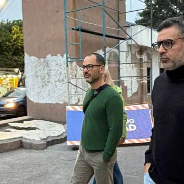 Emiliano Durand recorrió las obras del nuevo espacio emprendedor