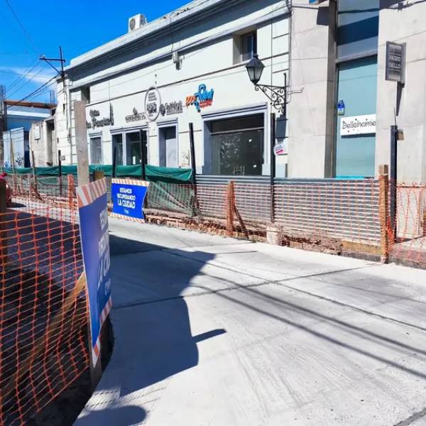 La Municipalidad habilitó el tránsito en la calle Córdoba y Caseros en el sector del Paseo de la Fe