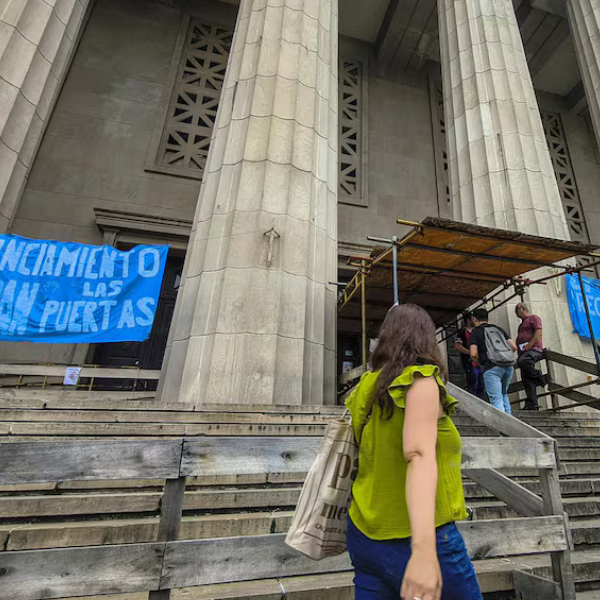 Las universidades nacionales van a paro: 