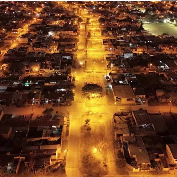 Más iluminación, más seguridad en zona oeste alta