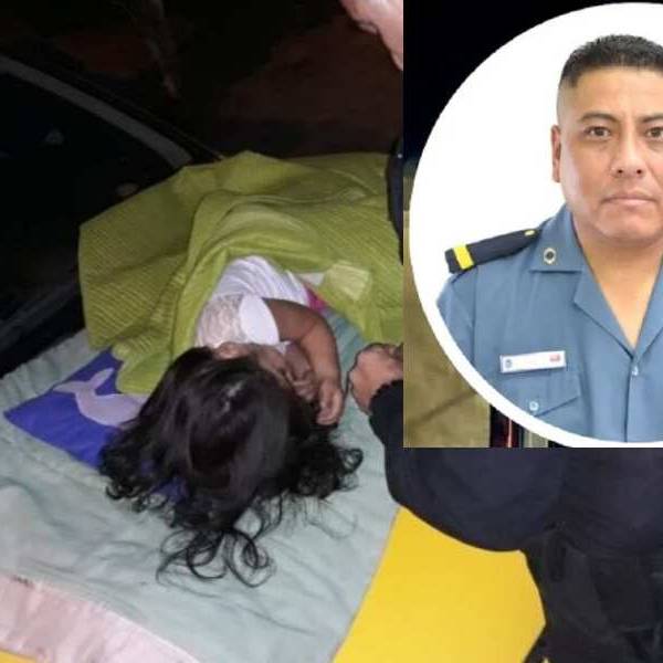 Un Policía de Campo Quijano le salvó la vida a una nena de 3 años que había dejado de respirar