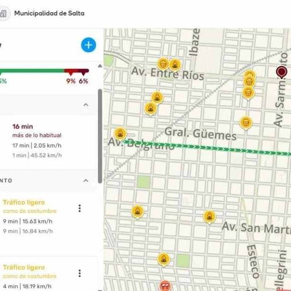 El municipio y Waze trabajan para evitar congestionamientos y mejorar la circulación