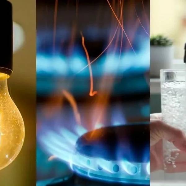 Junio llega con aumentos en luz, gas, agua y combustibles