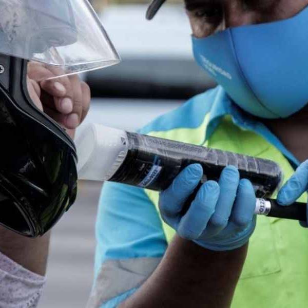 Otro irresponsable que rompió un récord: Un motociclista en General Güemes conducía con 3 g/l de alcohol en sangre