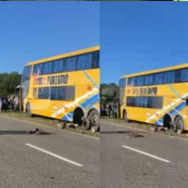En Metán un trabajador murió mientras arreglaba un colectivo en la ruta 9/34