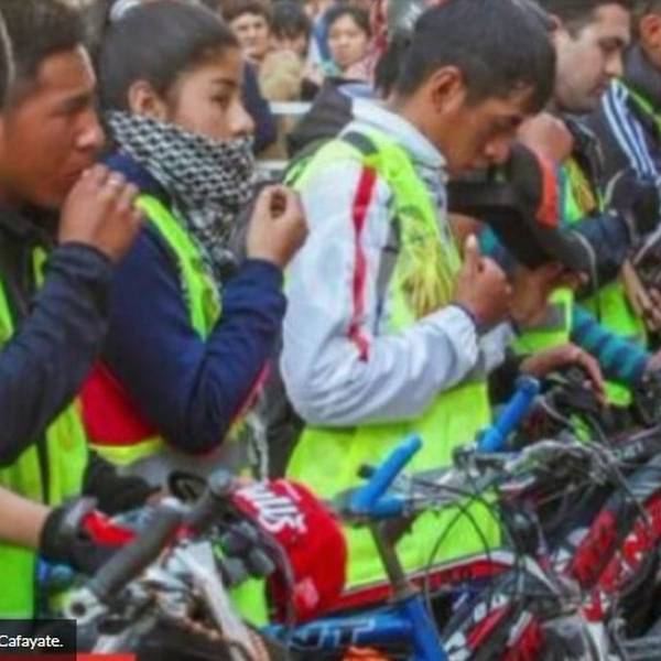 Fiesta del Milagro: Fieles de Cafayate  se preparan para la tradicional peregrinación en bicicleta