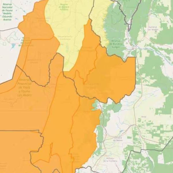 Alerta naranja por viento zonda para este domingo 19 de julio en la ciudad de Salta