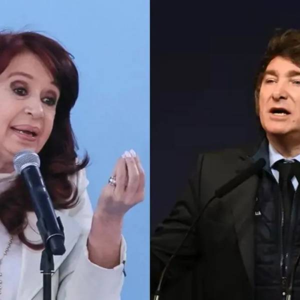 Cristina acusó a Milei de ser un 
