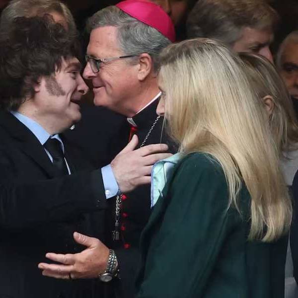 En el Tedeum, García Cuerva volvió a incomodar a Milei: 