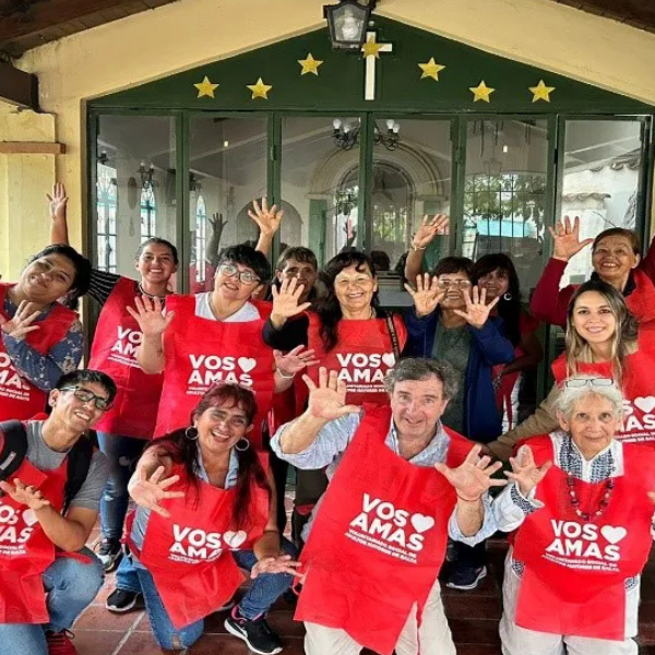 El Voluntariado Social de Adultos Mayores de Salta (VOS AMAS) lanzó una campaña para que los abuelos no pasen las fiestas solos