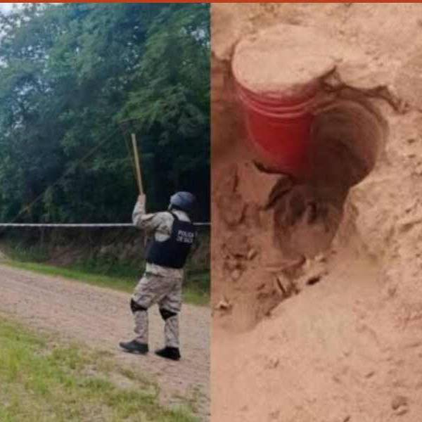 Explosivos bajo tierra: Los 