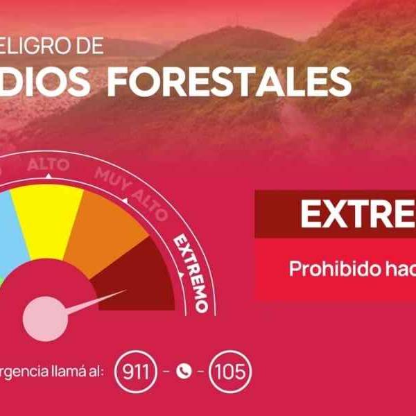 La Municipalidad de Salta recomienda aumentar los cuidados por la alerta por vientos e incendios. Por emergencias llamar al 911 o al 105