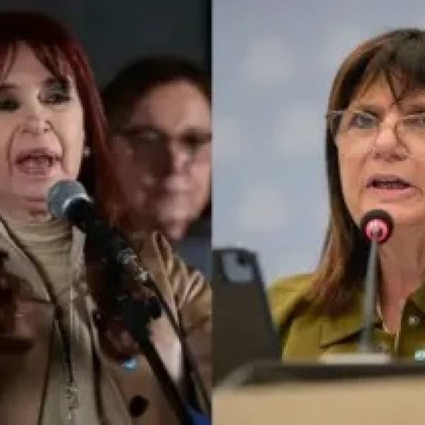 Cristina Kirchner criticó a Bullrich: 