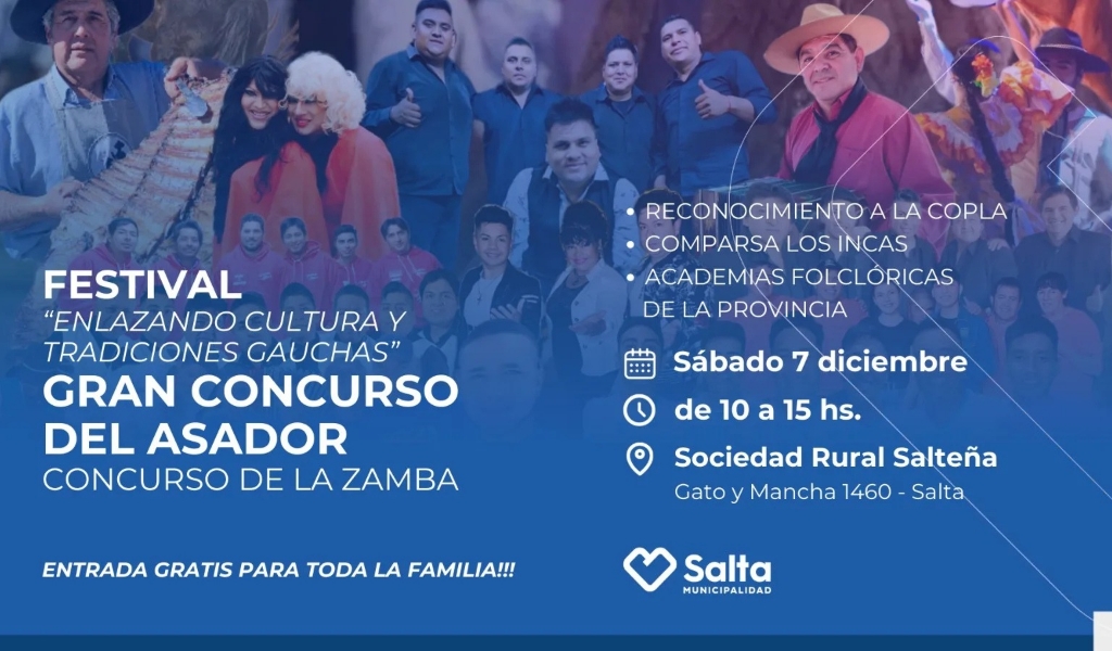 ‘Enlazando Cultura y Tradiciones Gauchas’, el festival que llega el fin de semana