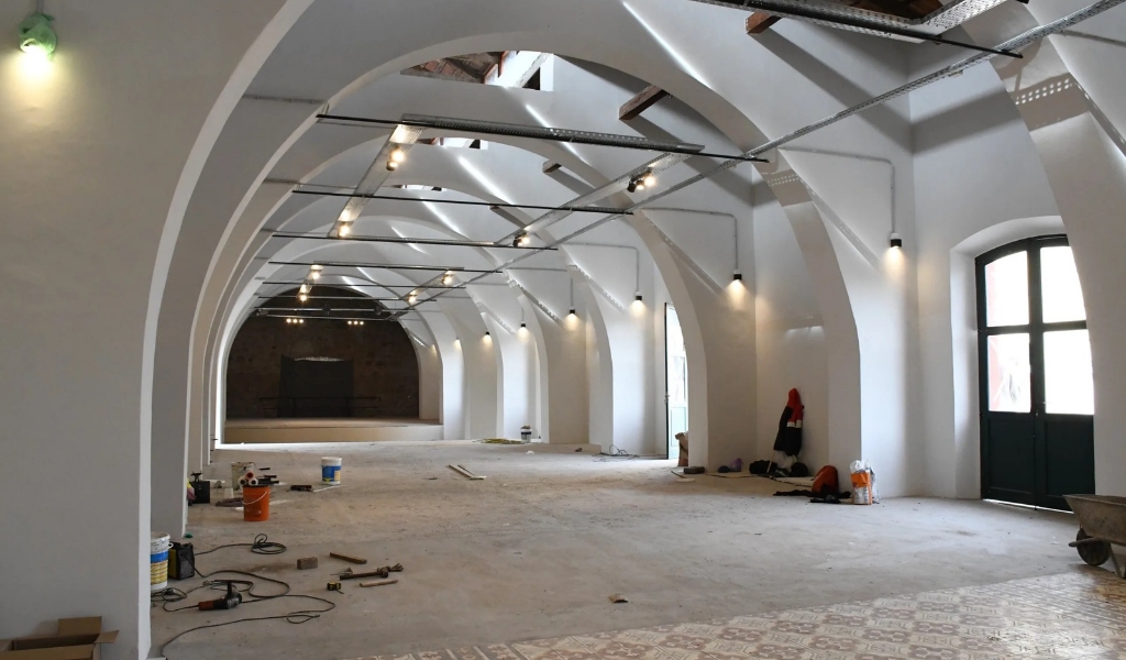 Centro Cultural Dino Saluzzi: Avanza la restauración de uno de los principales espacios culturales de la ciudad