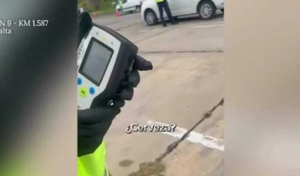 El automovilista fue detectado con 1,89 g/l de alcohol en sangre y deberá pagar más de un millón de pesos de multa