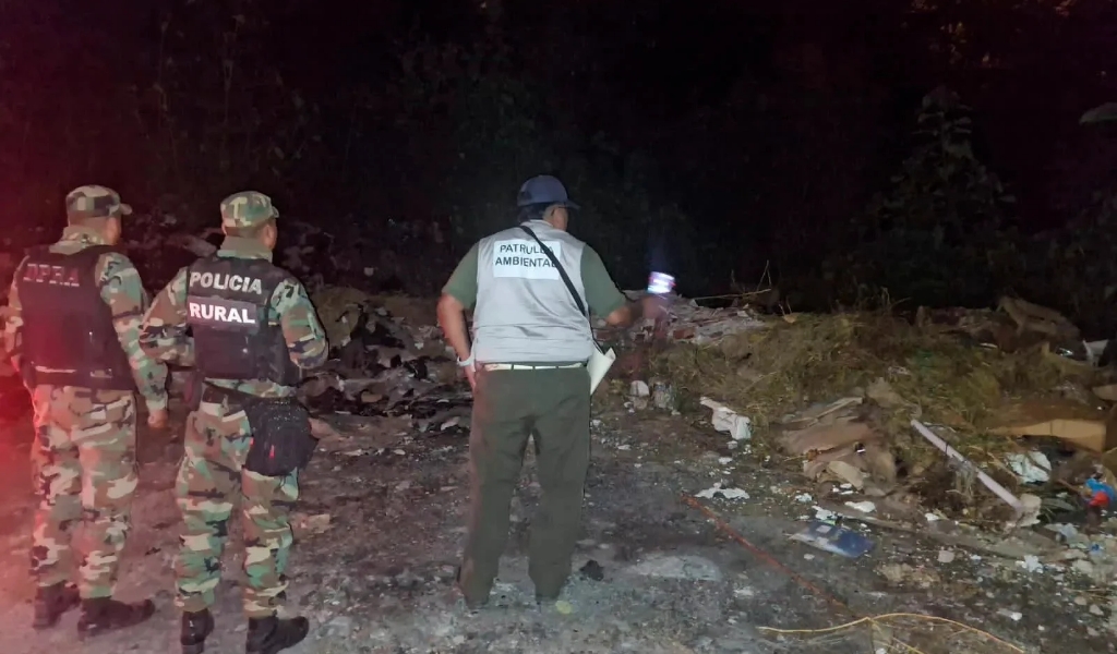 El municipio realiza operativos nocturnos para detectar generadores de microbasurales