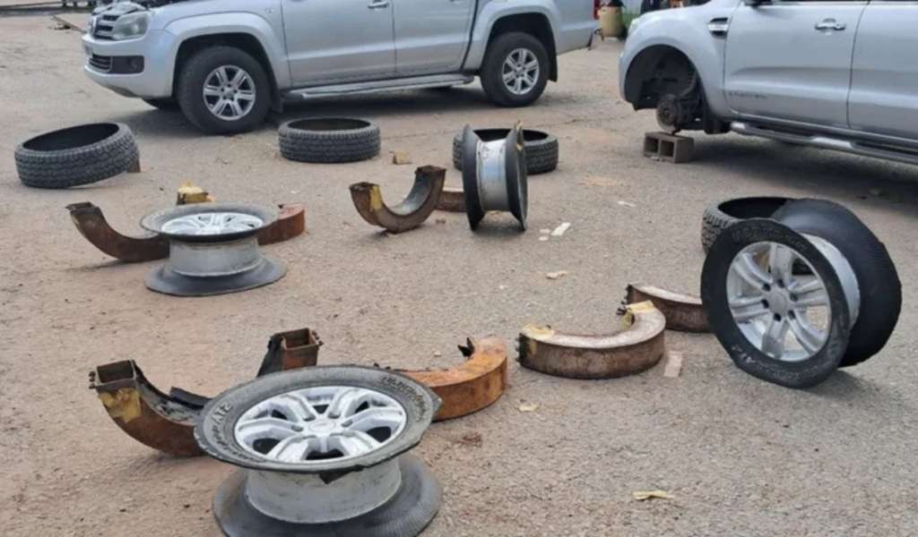 En Orán atrapan a una banda que traficaba cocaína ocultas en ruedas