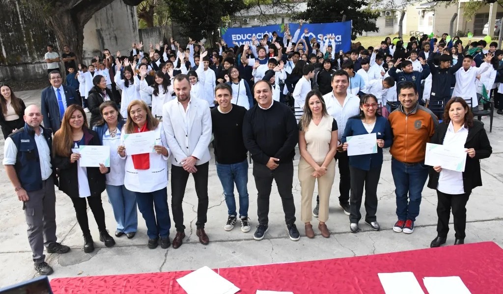 Para cuidar el medio ambiente: La Municipalidad lanzó junto a alumnos y docentes el plan ‘Escuelas Eco-amigables