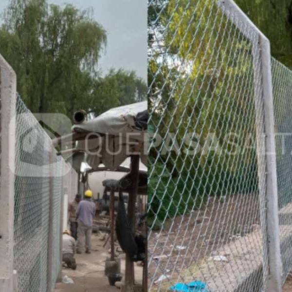 En Aguas Blancas se avanza con el cercado perimetral que delimita el área de seguridad fronteriza con Bolivia