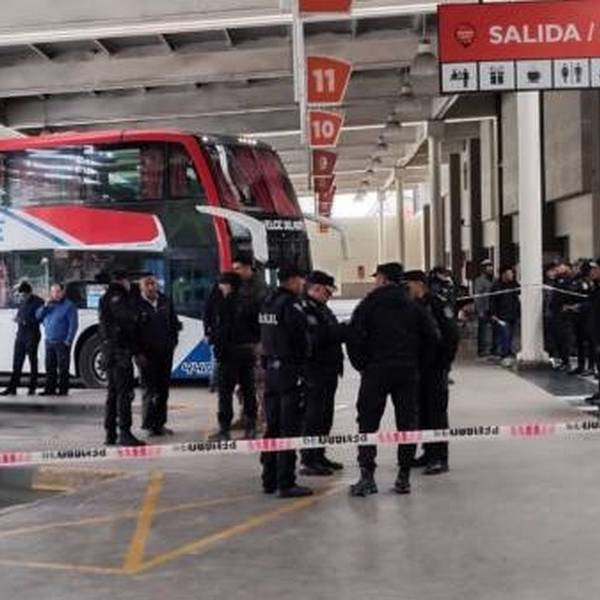 En la terminal de Salta capital la  policía enocontró en un colectivo 42 ladrillos de cocaína