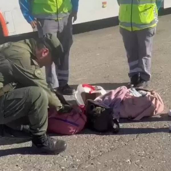  Gendarmería detuvo a una mujer con más de 3 kilos de cocaína en un tour de compras que viajaba de Salta a Mendoza