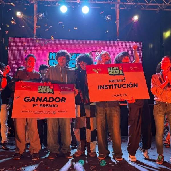 ¡Felicitaciones! La banda “Agara” se consagró como ganadora del certamen 