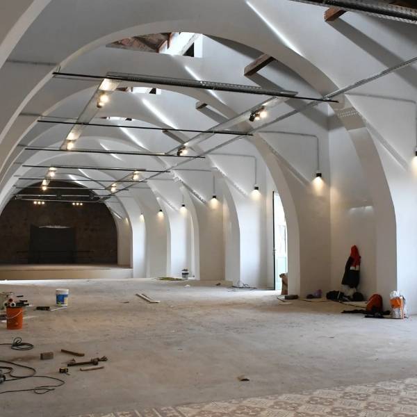 Centro Cultural Dino Saluzzi: Avanza la restauración de uno de los principales espacios culturales de la ciudad