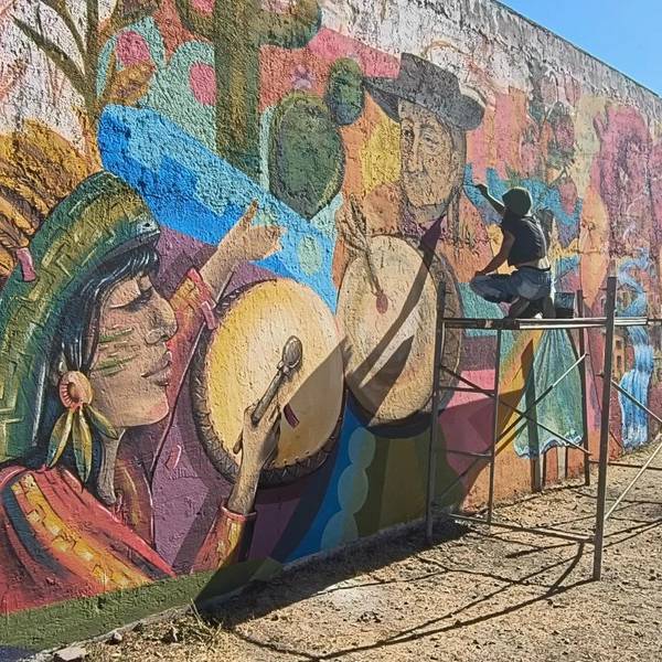 Los hermosos murales que se multiplican por los barrios de Salta combaten las propagandas y el vandalismo